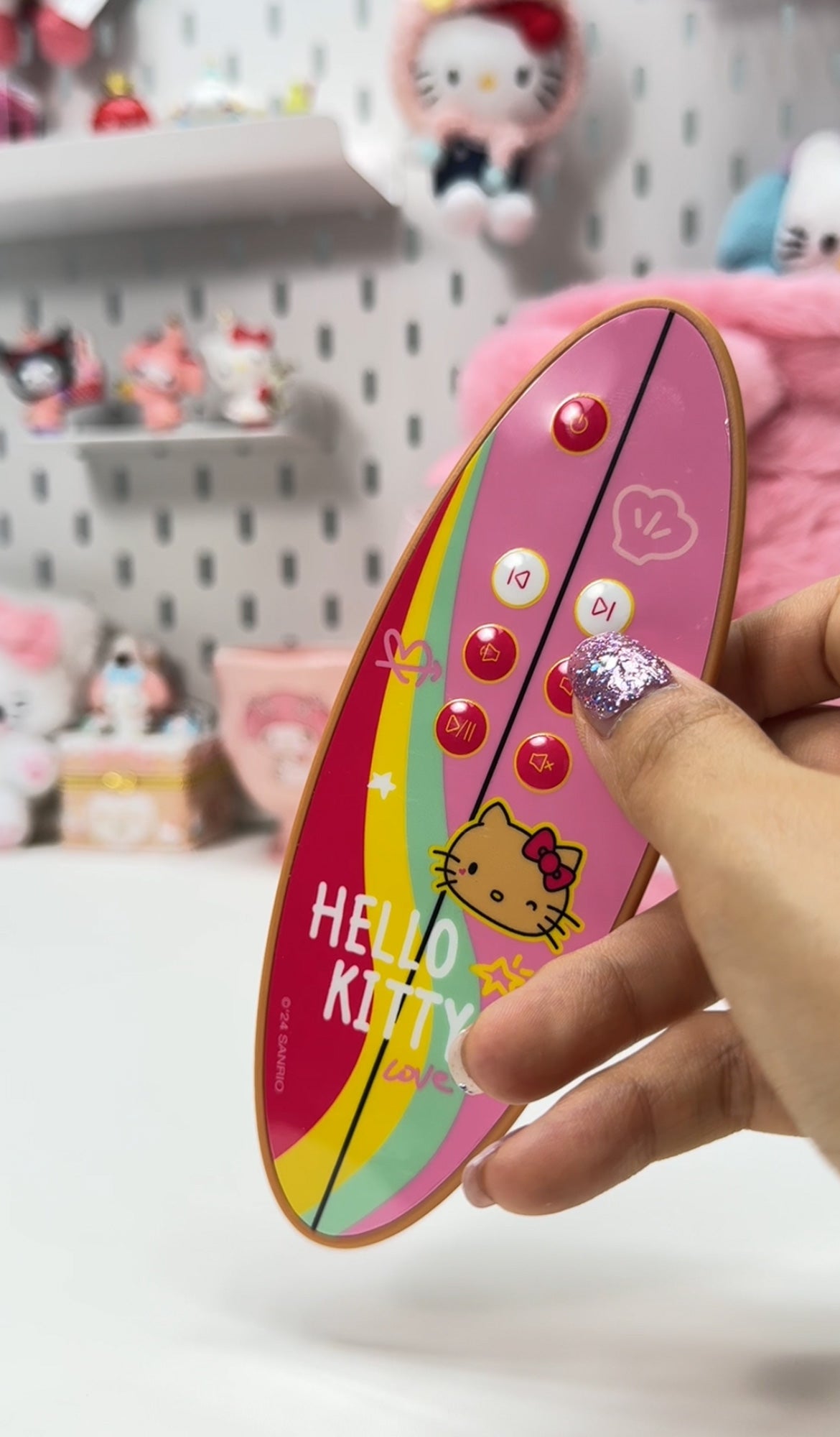 Hello Kitty Beach Surfing Bluetooth Speaker Gift Box