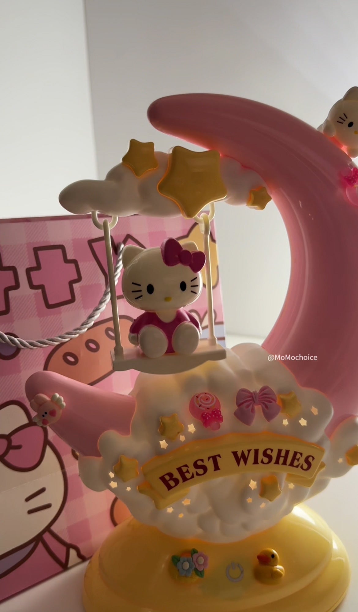 Sanrio Hello Kitty Cute Night Lights Y2k Women Cartoon Cloud Light Bedroom Bedside Small Lamp Tabletop Decoration Friends Gift