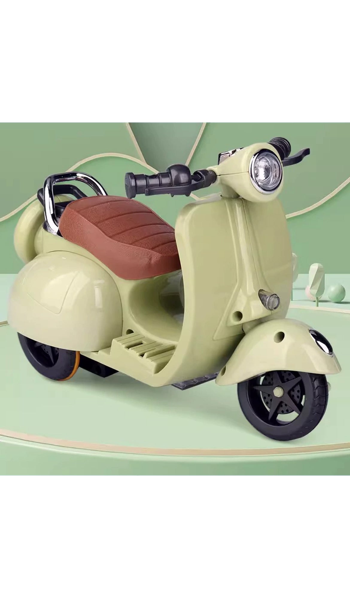 Labubu Mini Toy – Electric Bike Doll Motorcycle for Creative Play(No Battery)