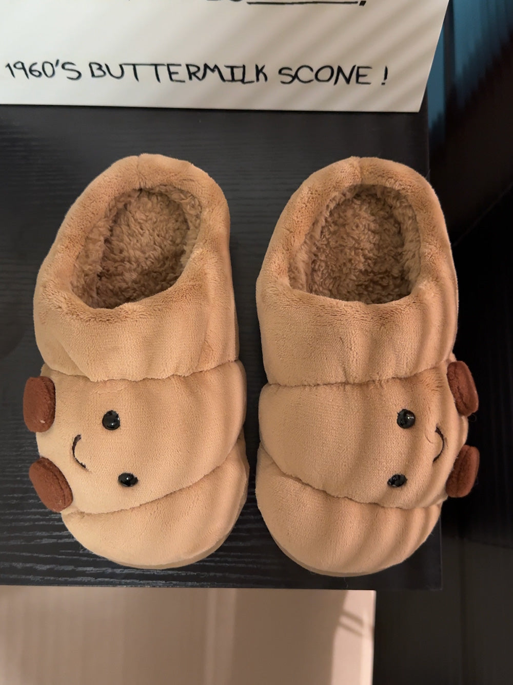 Fluffy Fuzzy Scuff Slippers Soft Comfy Memory Foam Non-slip Indoor House Shoes