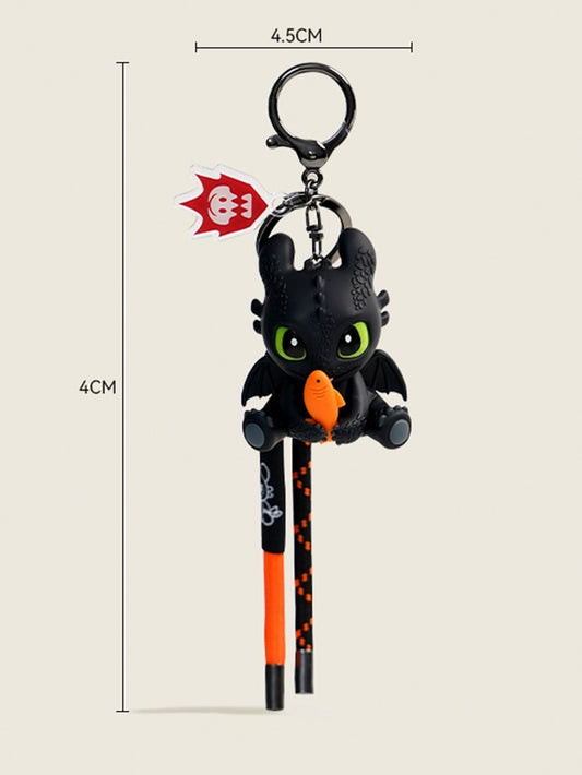 Toothless Night Fury Keychain | Bag Charm | Car Charm