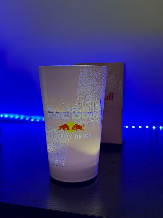 Red Bull mug | Beer and beverage mug | LED illuminated mug