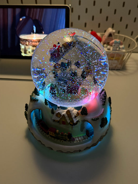 Snowflake crystal ball | Music box | Bluetooth speaker