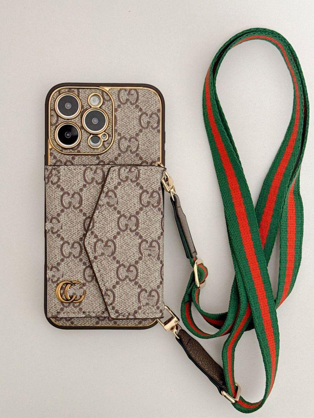 Black iPhone Case 2001 | Accordion card holder (subject to the video)