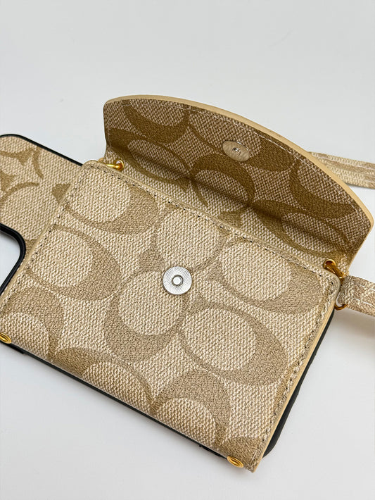 C series Phone case 1004 | Accordion card holder (subject to the video)