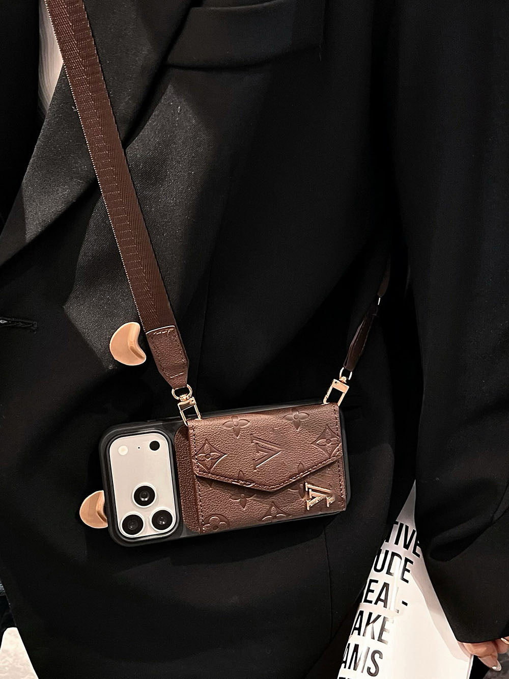 L series Phone case 1030 | with card holder (subject to the video)