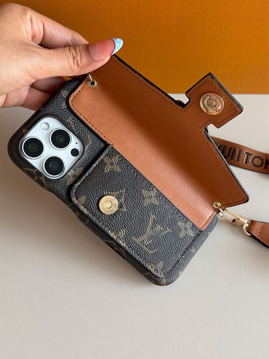 L series Phone case 1091 | with card holder (subject to the video)