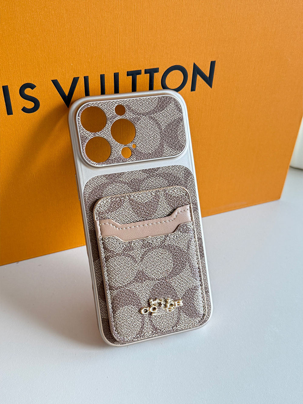 Phone case with card holder