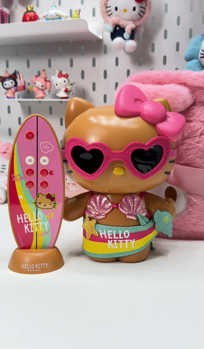 Hello Kitty Beach Surfing Bluetooth Speaker Gift Box