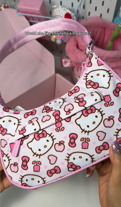 Sanrio Y2K Nylon Shoulder Bag With Gift Box | Cute Shoulder Bags for Women