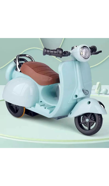 Labubu Mini Toy – Electric Bike Doll Motorcycle for Creative Play(No Battery)