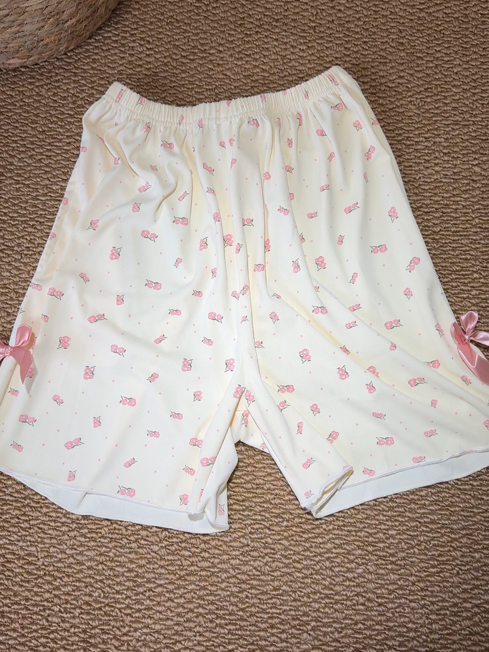 Hellokitty suspender pajamas | Summer pure cotton sleeveless home clothes with bra pads
