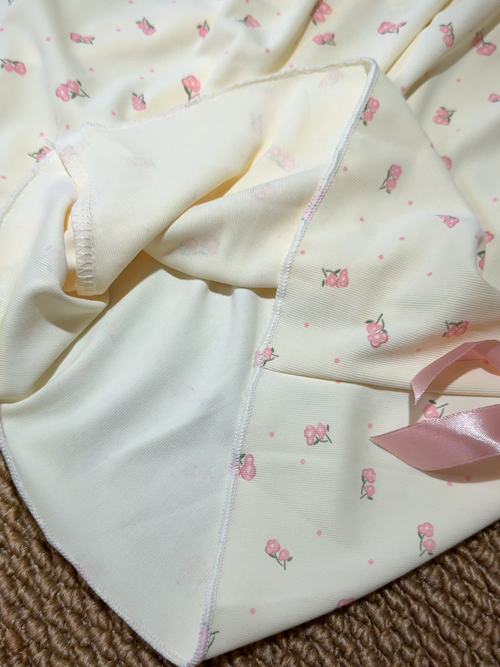 Hellokitty suspender pajamas | Summer pure cotton sleeveless home clothes with bra pads