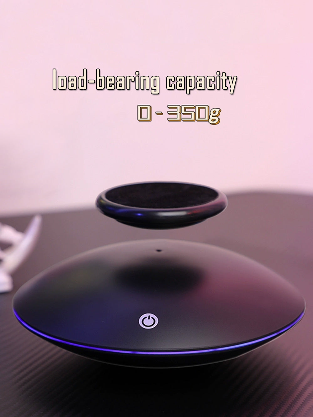 360 Rotation Suspended Magnetic levitation  Model support stand  Display rack  Toy levitation ornament