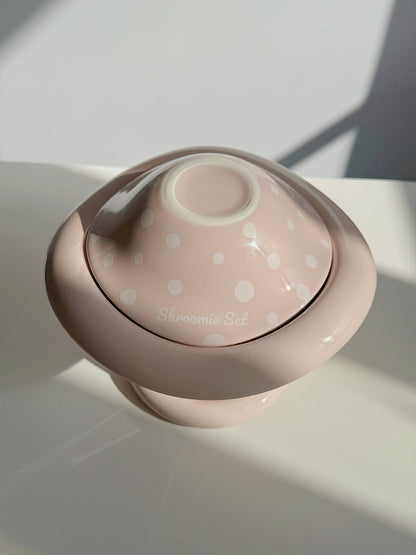 Mushroom-shaped cutlery set |Single-serving gift box |Birthday gift for girls