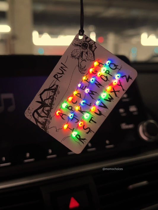 Stranger Things Merchandise | Fantasy Luminous Car Pendant | Creative Bag Charm |Light-Up Keychain