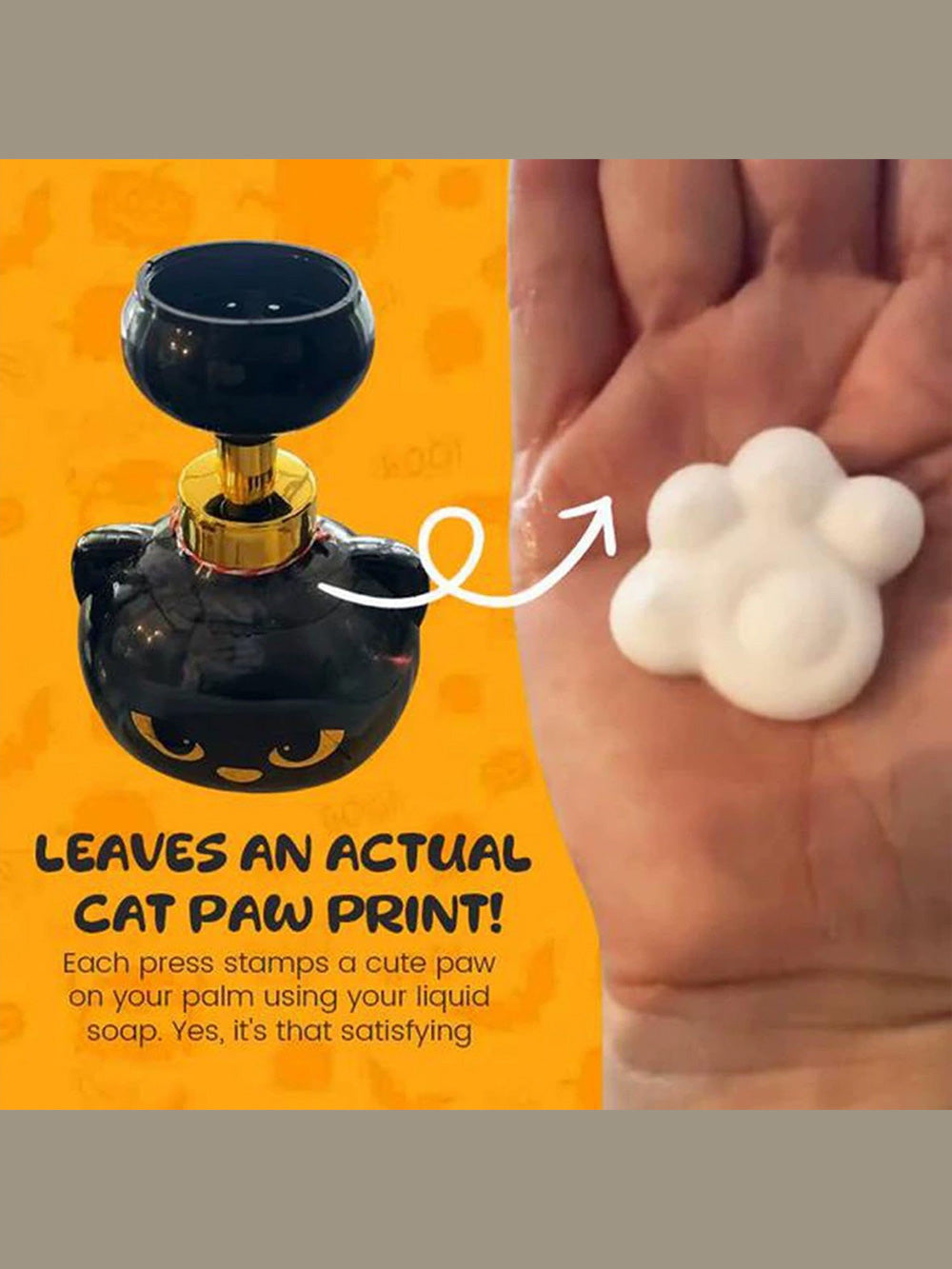 Cute Cat Paw Foam Soap Dispenser