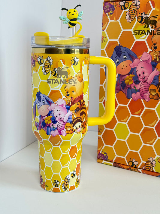 40oz Winnie the Pooh Insulated Mug|Outdoor - 304 Stainless Steel