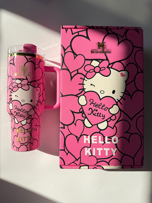 40oz KT the Pooh Insulated Mug|Outdoor - 304 Stainless Steel