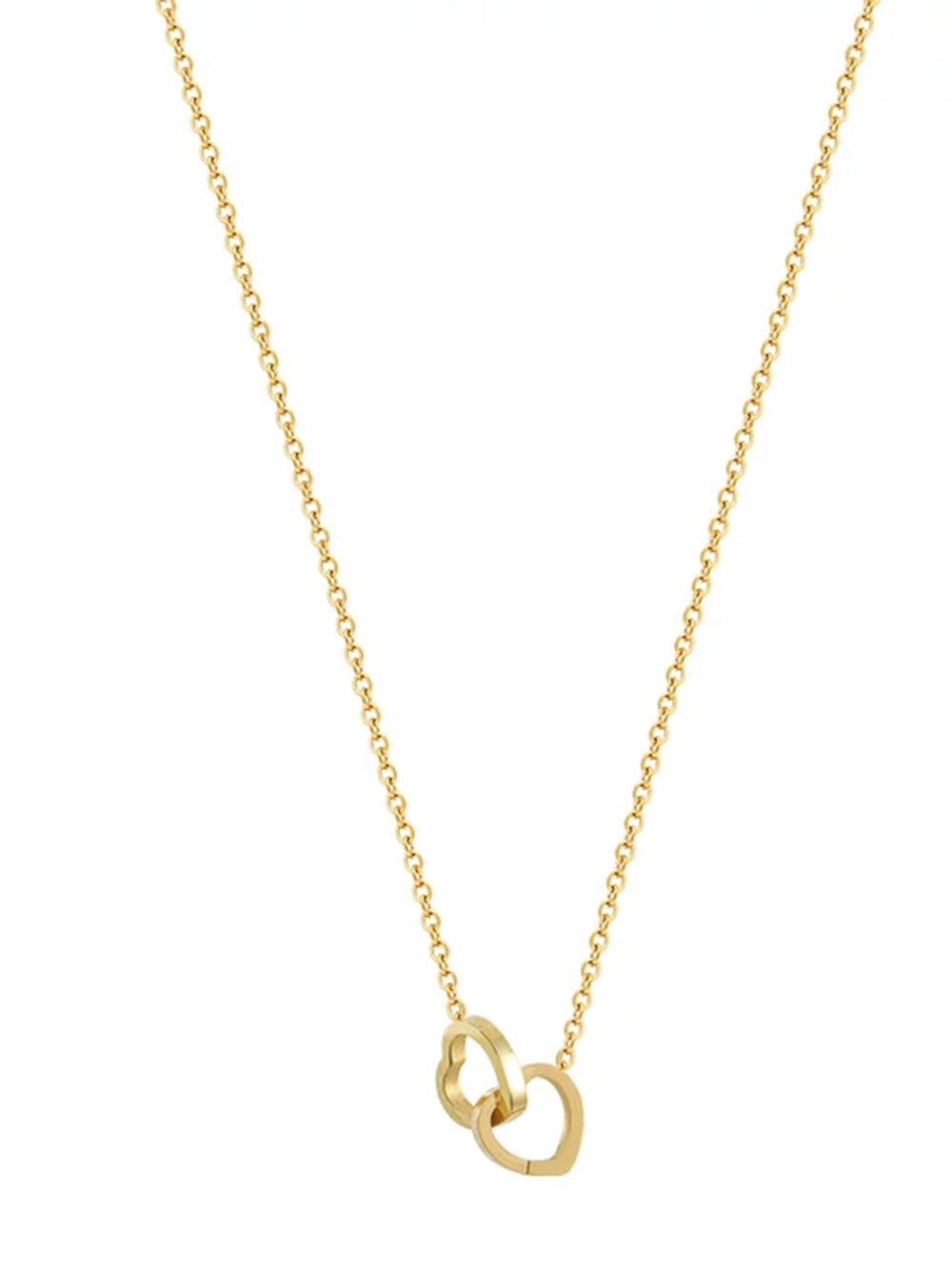 Heart to Heart Interlocking Necklace