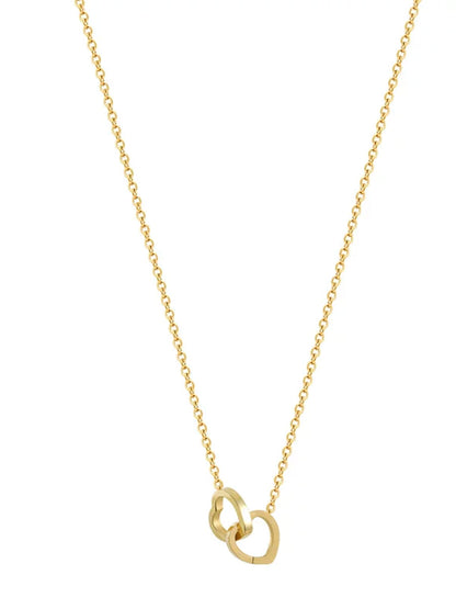 Heart to Heart Interlocking Necklace