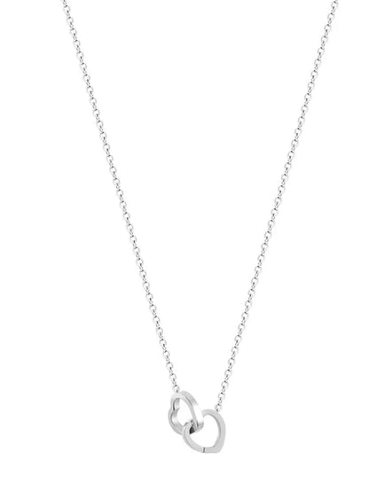 Heart to Heart Interlocking Necklace