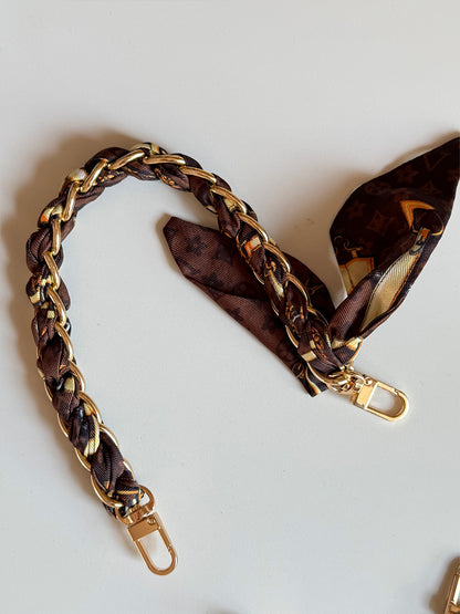 Brown iPhone case 2002 | Accordion card holder (subject to the video)