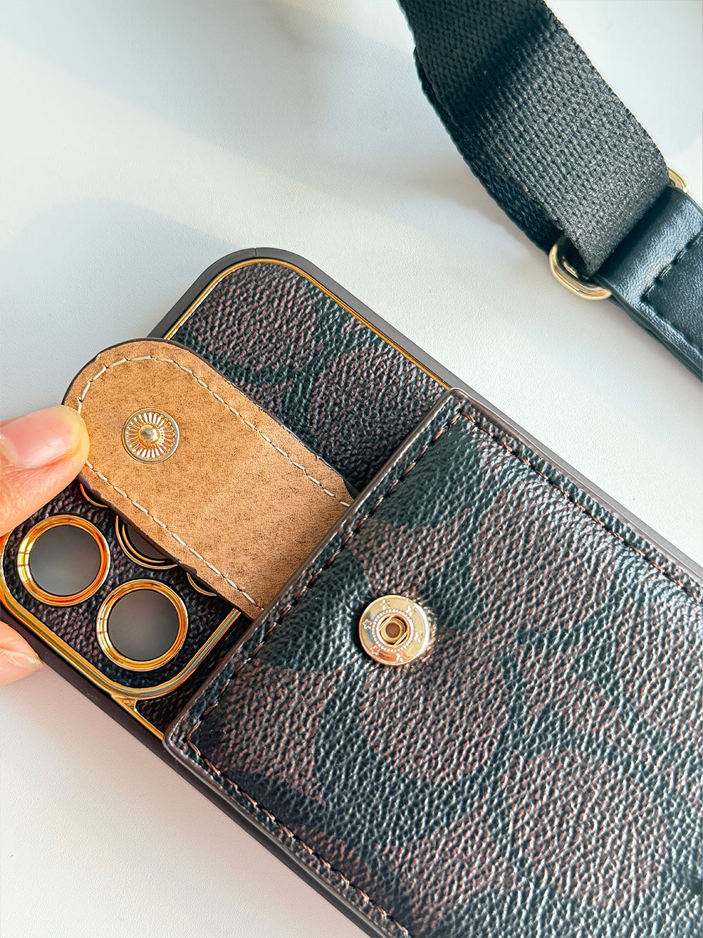 C series Phone case 1003 | Accordion card holder (subject to the video)