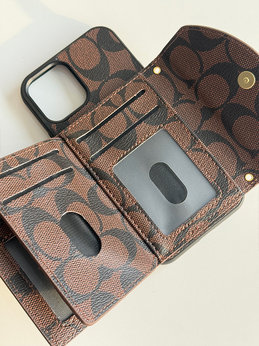 C series Phone case 1004 | Accordion card holder (subject to the video)