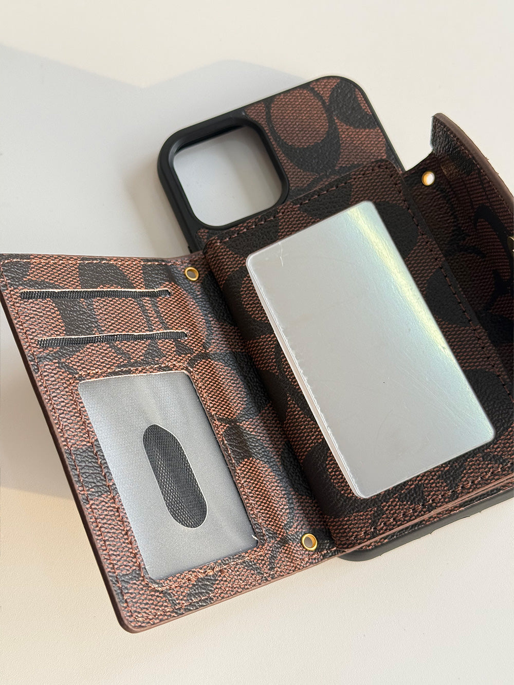 C series Phone case 1004 | Accordion card holder (subject to the video)