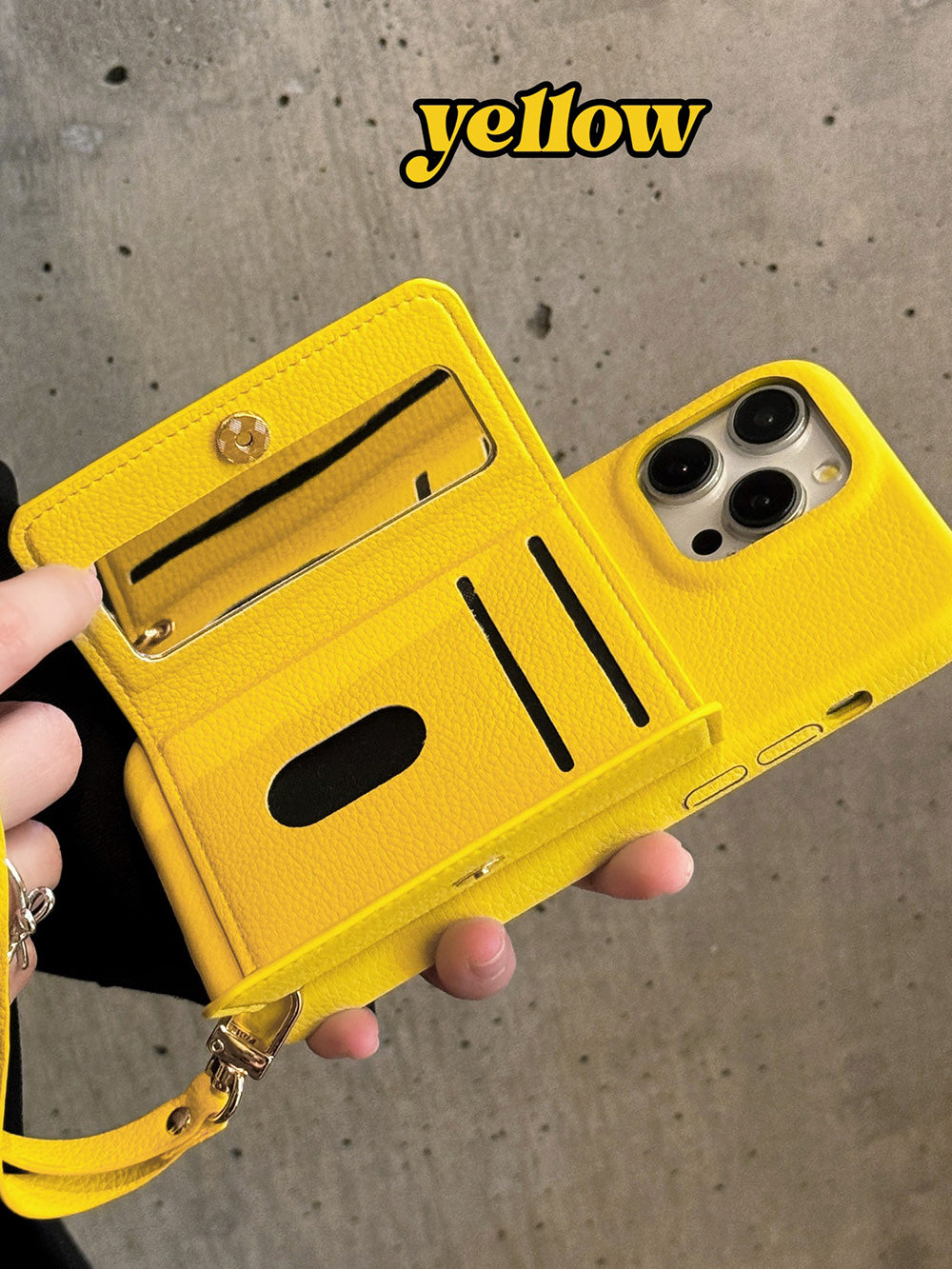 X series Phone case 1022 | Accordion card holder (subject to the video)
