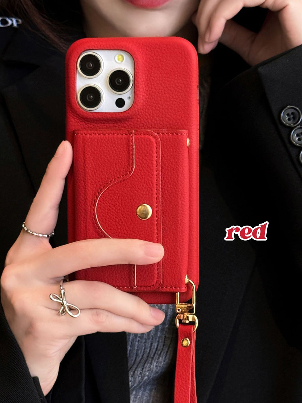 X series Phone case 1022 | Accordion card holder (subject to the video)