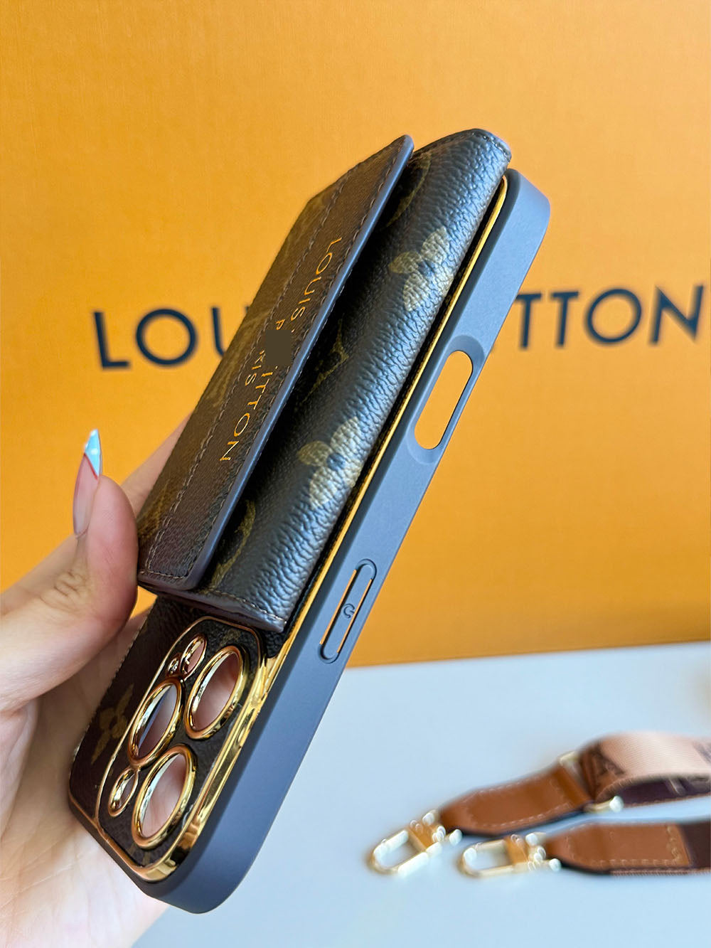 L series Phone case 1035 | with card holder (subject to the video)