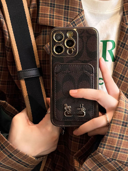 C series Phone case 1036 | with card holder (subject to the video)
