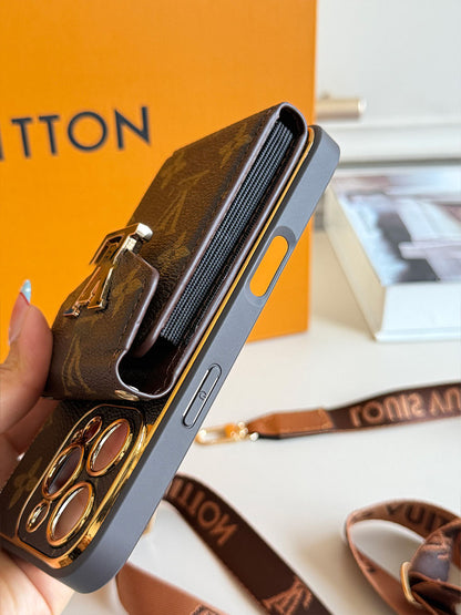 L series Phone case 1040| with card holder (subject to the video)