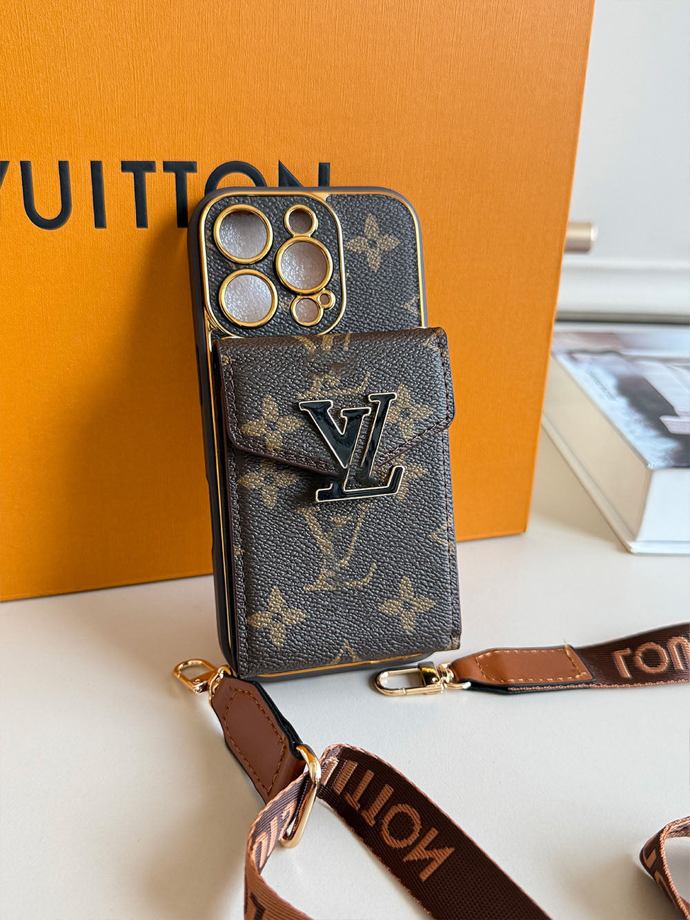 L series Phone case 1040| with card holder (subject to the video)
