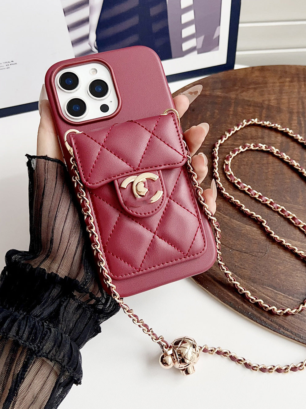 C series Phone case 1046 | with card holder (subject to the video)