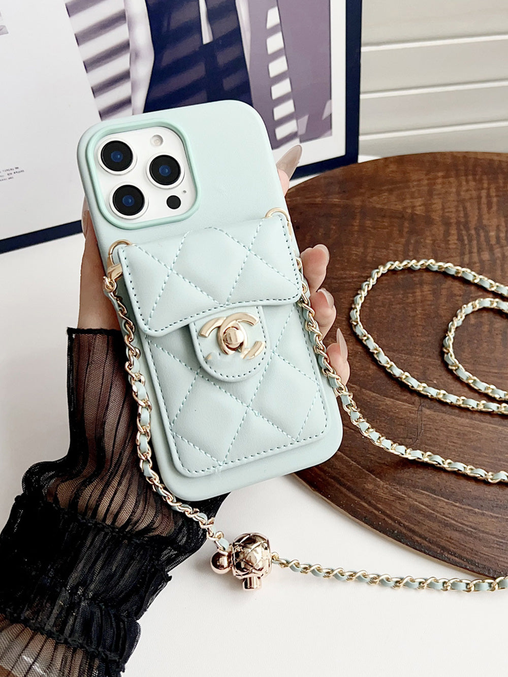 C series Phone case 1046 | with card holder (subject to the video)