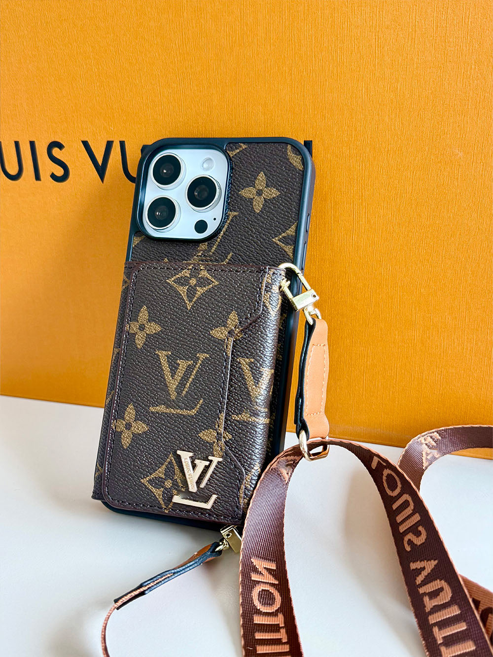 L series Phone case 1052 | with card holder (subject to the video)