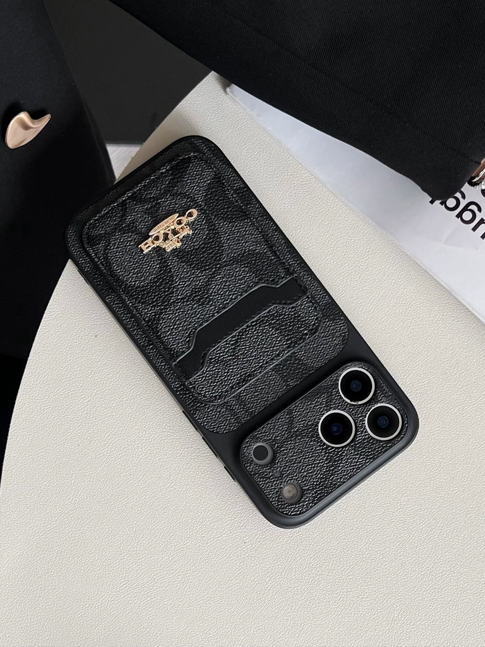 L series Phone case 1053 | with card holder (subject to the video)