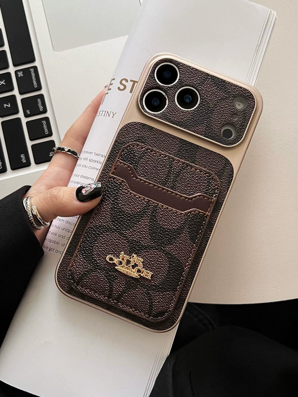 L series Phone case 1053 | with card holder (subject to the video)