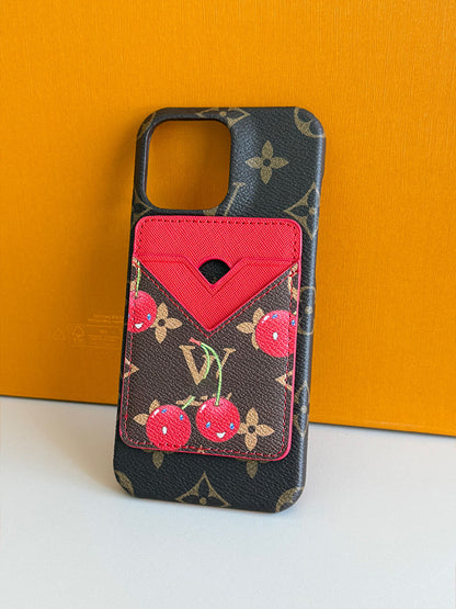 L series Phone case 1061 | with card holder (subject to the video)