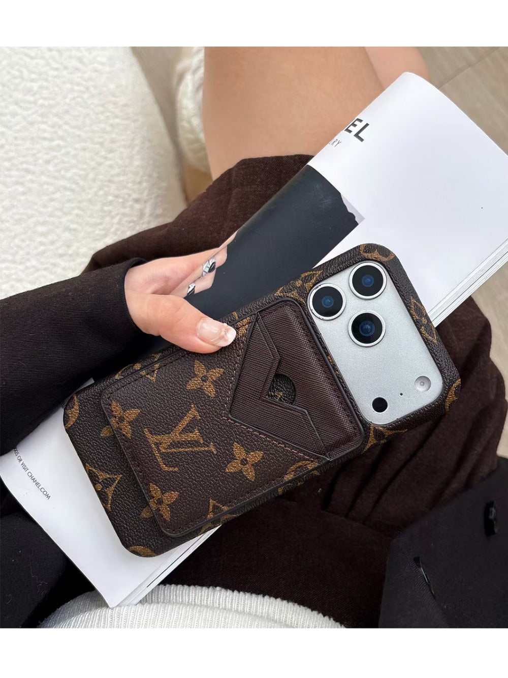 L series Phone case 1061 | with card holder (subject to the video)