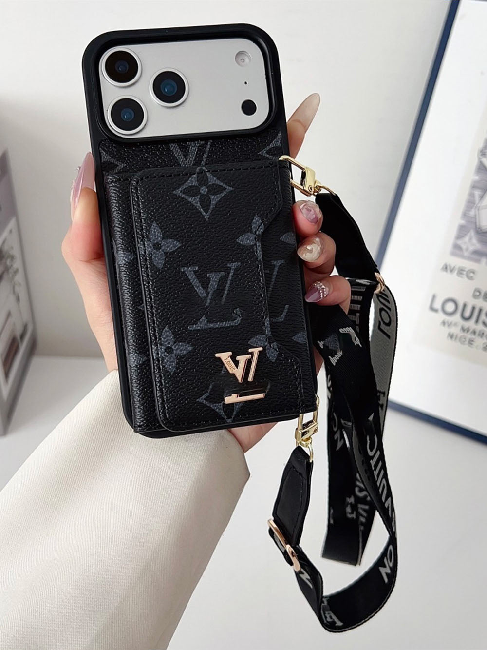 L series Phone case 1052 | with card holder (subject to the video)