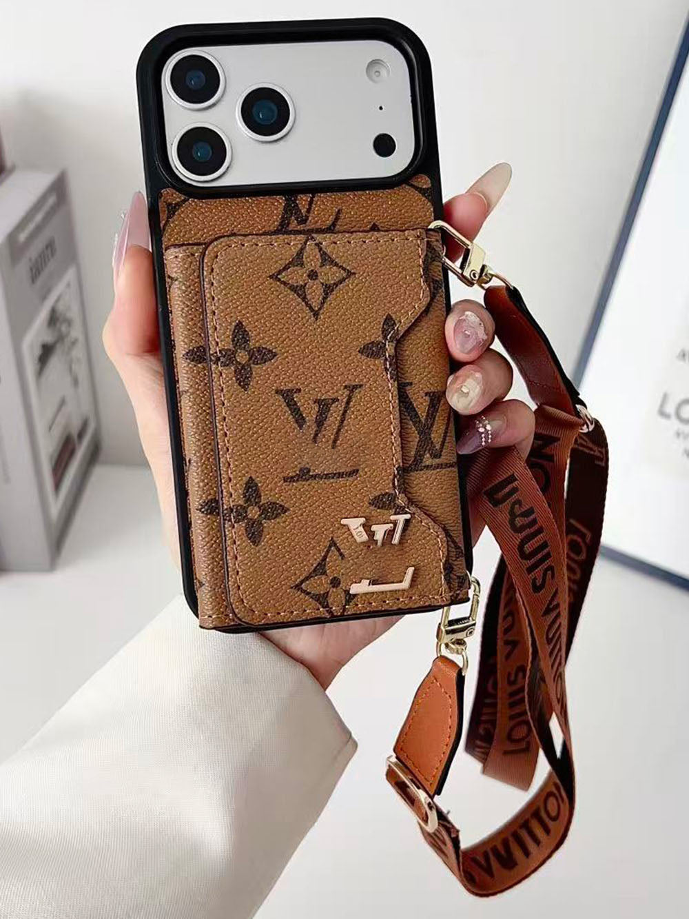 L series Phone case 1052 | with card holder (subject to the video)