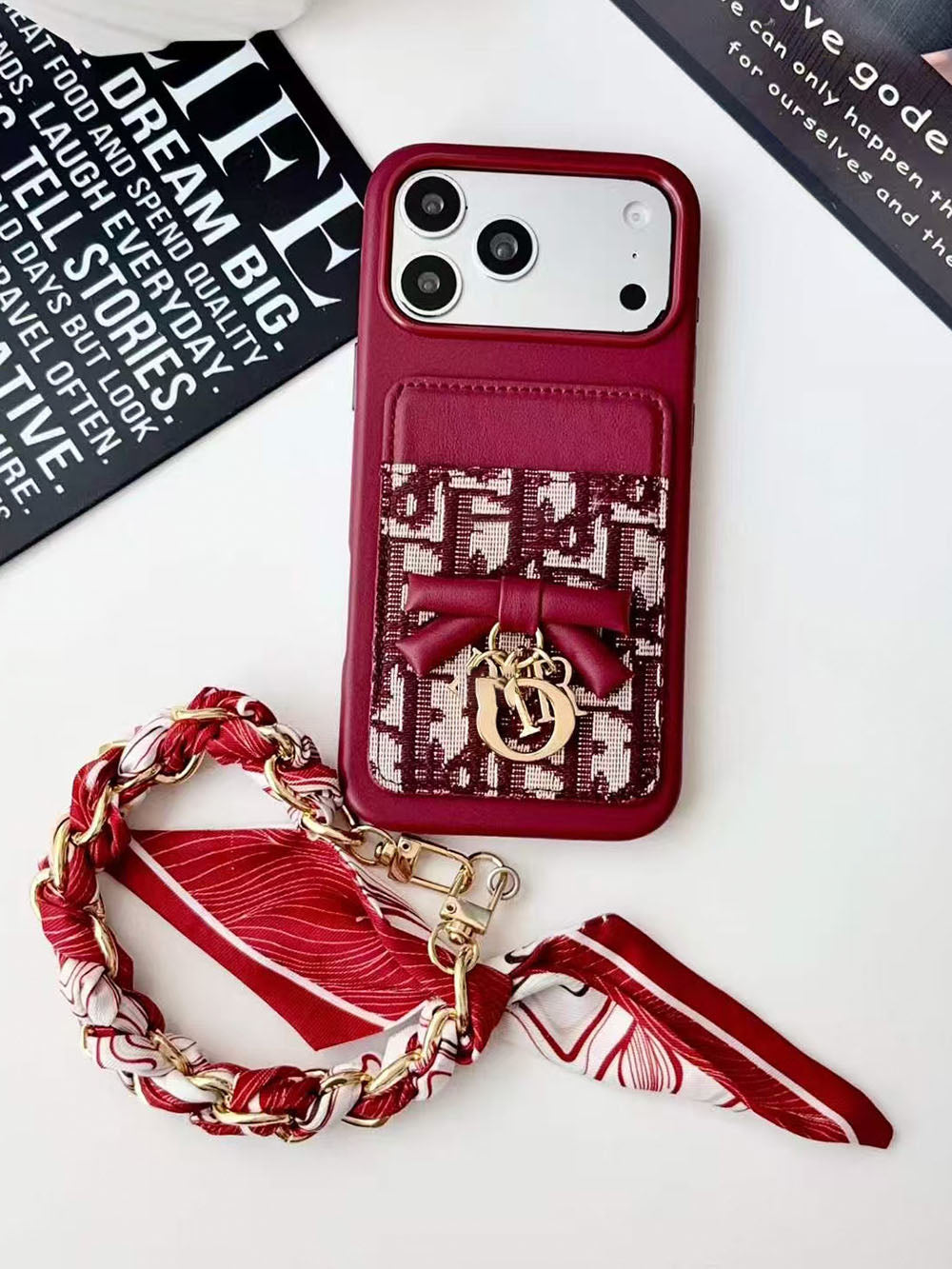 D series Phone case 1065 | with card holder (subject to the video)