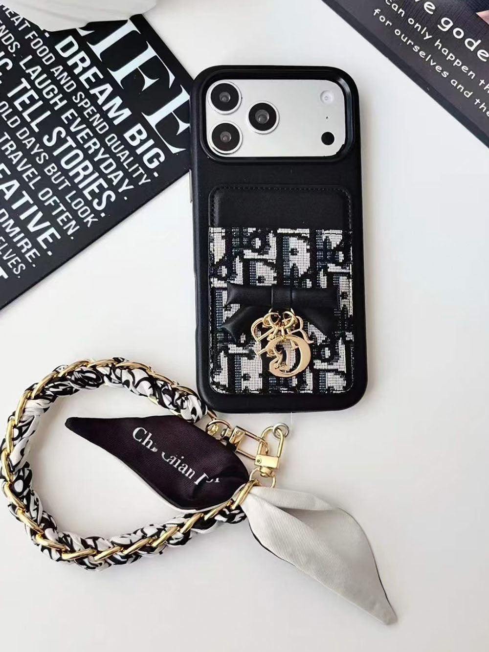 D series Phone case 1065 | with card holder (subject to the video)