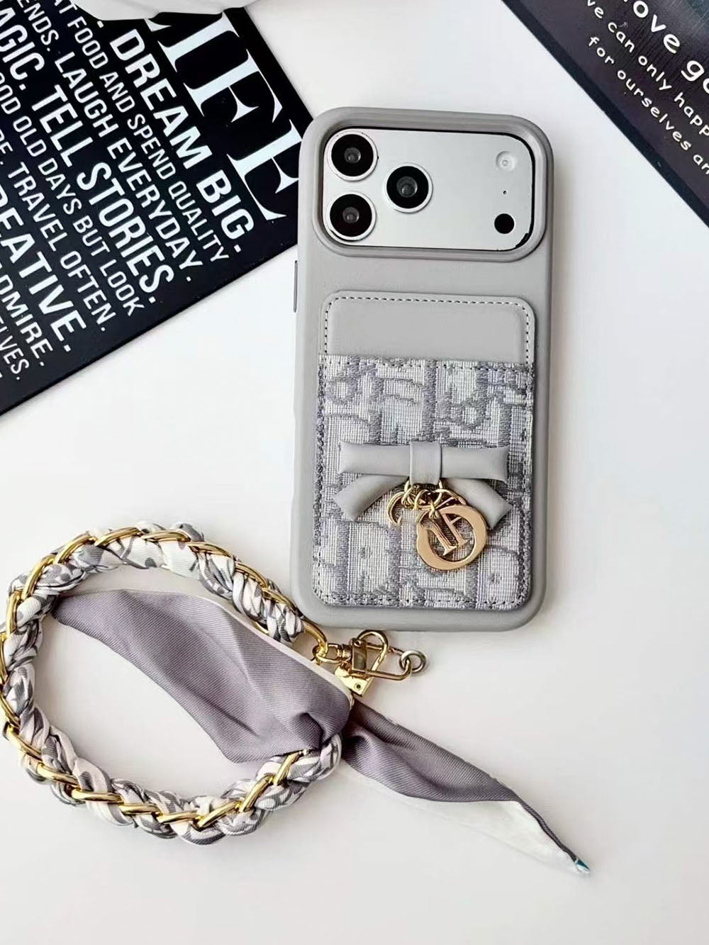 D series Phone case 1065 | with card holder (subject to the video)