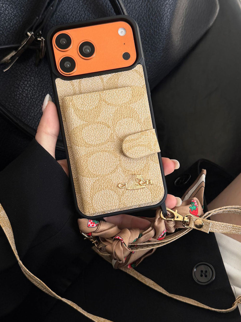 C series Phone case 1074 | with card holder (subject to the video)