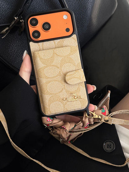 C series Phone case 1074 | with card holder (subject to the video)